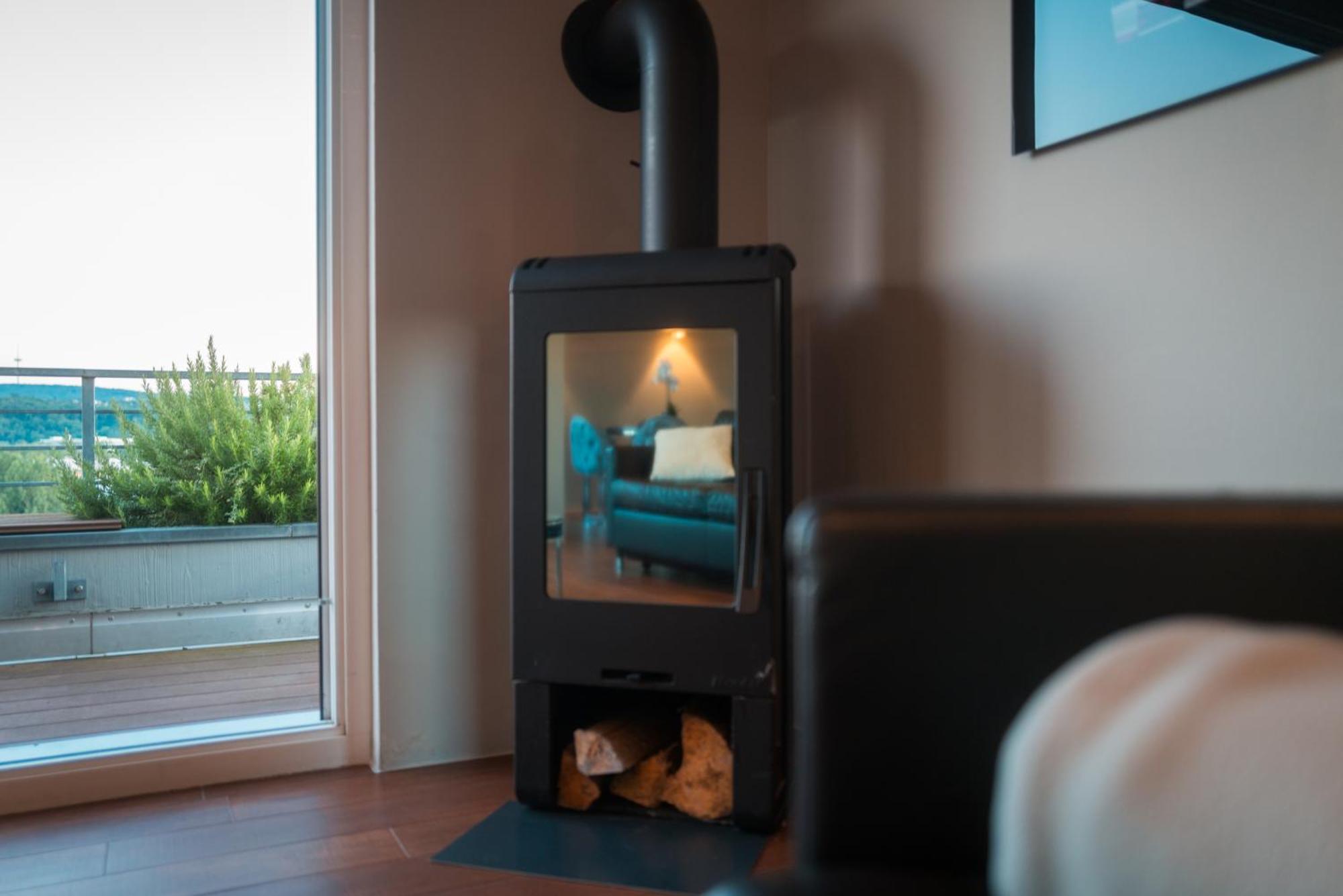 Penthouse Wohnung Mit Schoenem Moselblick In Metternich Koblenc Exteriér fotografie